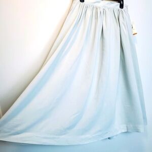 Elegant White A-Line Skirt